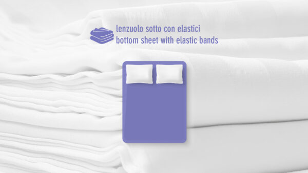 Lenzuolo sotto con elastici