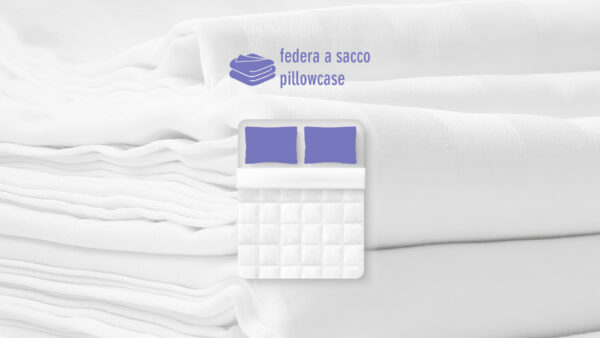 Coppia di federe a sacco
